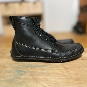 Quoddy Camp Boots with Vibram Aircalla sole black 11C